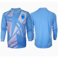 Spania Keeper Fotballklær Hjemmedrakt EM 2024 Langermet